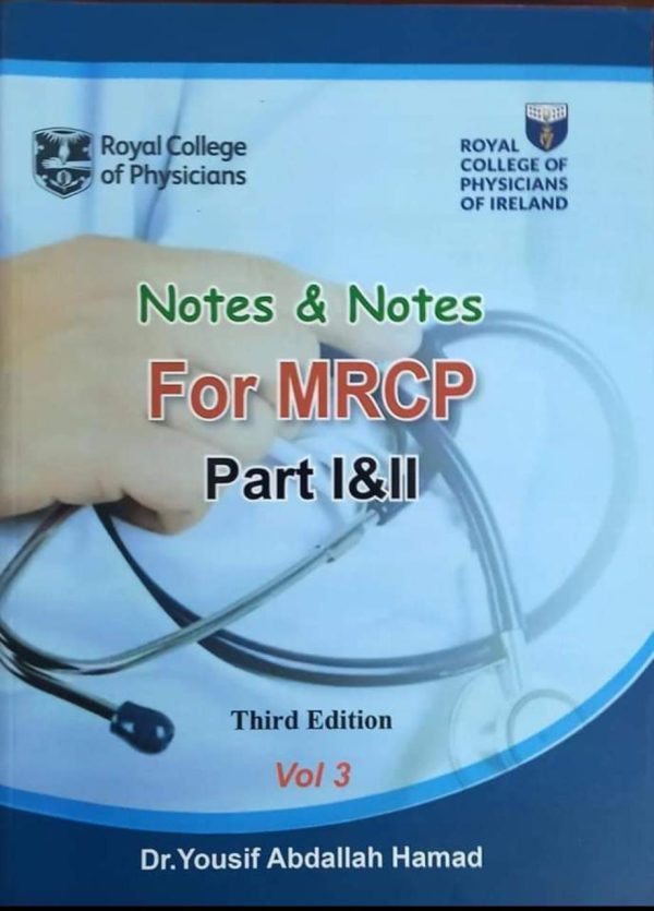 Notes and Notes for MRCP 1 & 2 3rd 2024 Edition 3 Volume Set