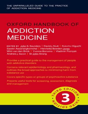 Oxford Handbook of Addiction Medicine 3rd Edition