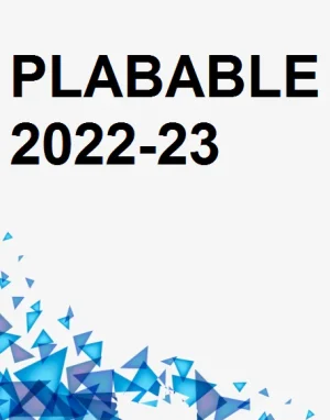 PLABABLE 2022 2023