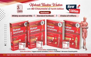 BD Chaurasias Human Anatomy 10th Edition 4 Volume Set