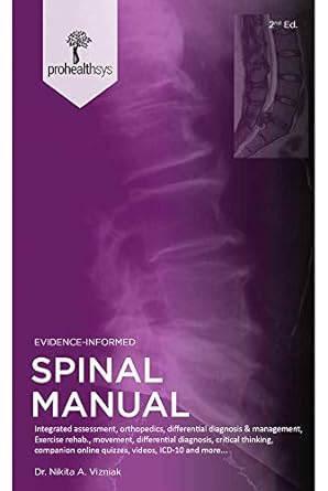 Spinal Manual 2nd Edition