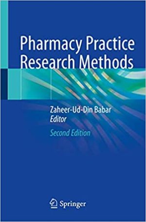 Pharmacy Practice Research Methods 2nd Edition
