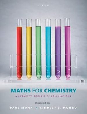 Maths for Chemistry: A chemist's toolkit of calculations 3rd Edition