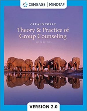Theory and Practice of Group Counseling 9th Edition