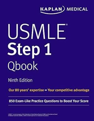 USMLE Step 1 Qbook 850 Exam Like Practice Questions to Boost Your Score 10th Edition