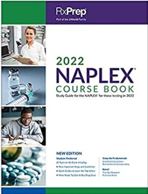 RxPreps 2022 Course Book for Pharmacist Licensure Exam Preparation
