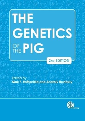 The Genetics of the Pig 2nd Edition