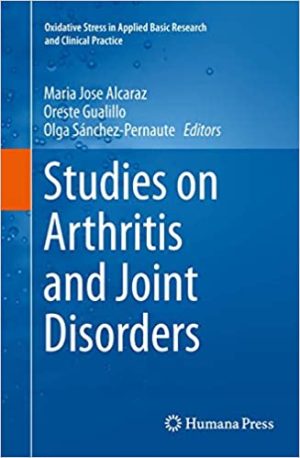 Studies on Arthritis and Joint Disorders