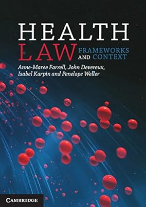 Health Law Frameworks and Context