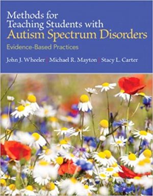 Methods for Teaching Students with Autism Spectrum Disorders with Access Code Evidence Based Practices