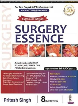 Surgery Essence 8th Edition By Pritesh Singh