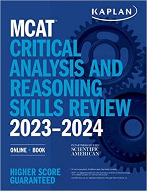 MCAT Critical Analysis and Reasoning Skills Review 2023 2024