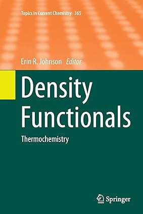 Density Functionals Thermochemistry