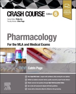 Crash Course Pharmacology For the MLA and Medical Exams 6th Edition