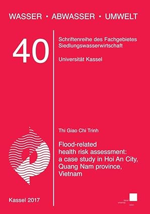Flood related health risk assessment a case study in Hoi An City Quang Nam province Vietnam