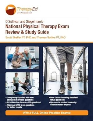 TherapyEd National Physical Therapy Examination Review and Study Guide 2024 Edition