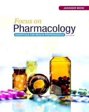 Focus on Pharmacology Essentials for Health Professionals
