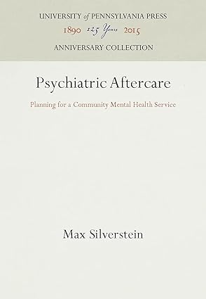 Psychiatric Aftercare Planning for a Community Mental Health Service