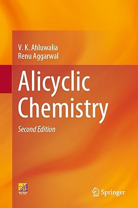Alicyclic Chemistry 2nd Edition
