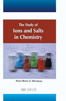 The study of Ions and salts in chemistry