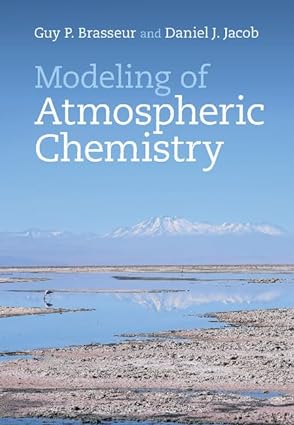 Modeling of Atmospheric Chemistry