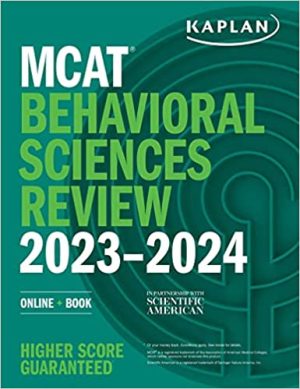 MCAT Behavioral Sciences Review 2023 2024