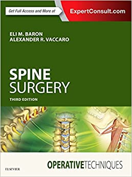 Operative Techniques Spine Surgery 3rd Ed