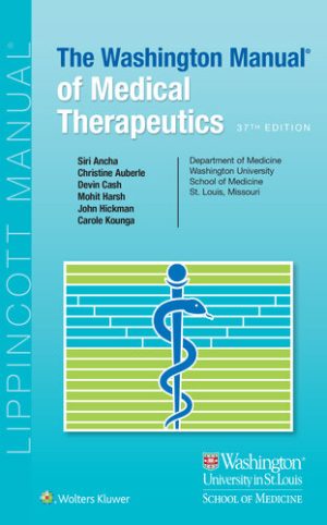 Washington Manual of Medical Therapeutics 37th Edition