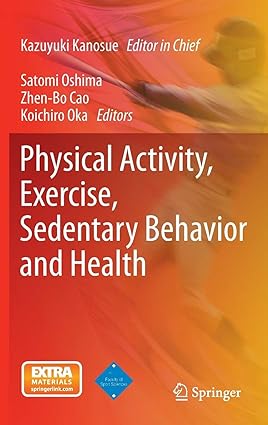 Physical Activity Exercise Sedentary Behavior and Health