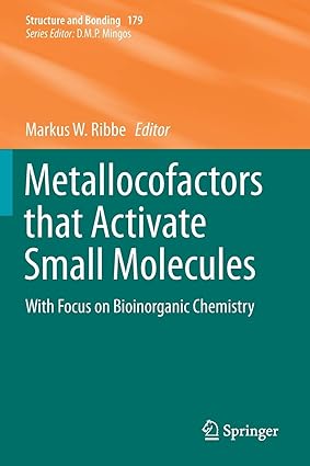 Metallocofactors that Activate Small Molecules With Focus on Bioinorganic Chemistry