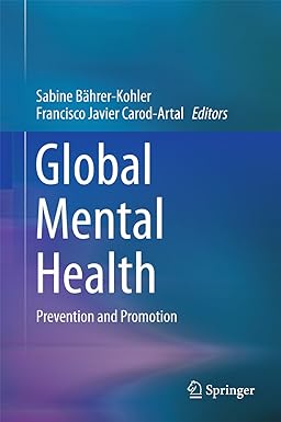 Global Mental Health Prevention and Promotion