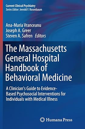 The Massachusetts General Hospital Handbook of Behavioral Medicine