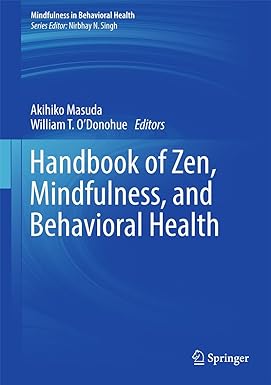 Handbook of Zen Mindfulness and Behavioral Health