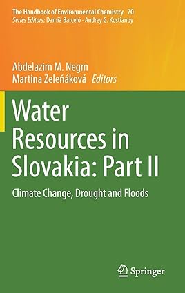 Water Resources in Slovakia Part II Climate Change Drought and Floods