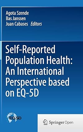 Self Reported Population Health An International Perspective based on EQ 5D