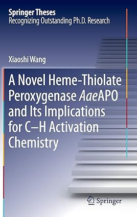 A Novel Heme Thiolate Peroxygenase AaeAPO and Its Implications for C H Activation Chemistry