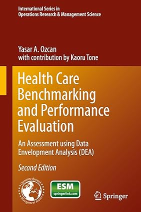 Health Care Benchmarking and Performance Evaluation An Assessment using Data Envelopment Analysis