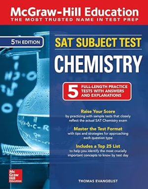 McGraw Hill Education SAT Subject Test Chemistry  5th Edition