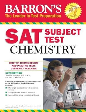 Barrons SAT Subject Test Chemistry 13th Edition