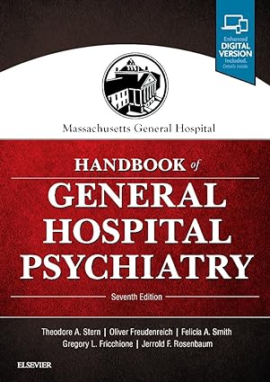 Massachusetts General Hospital Handbook of General Hospital Psychiatry 7th Edition