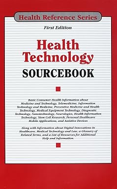 Health Technology Sourcebook 1st Ed