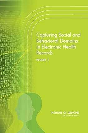 Capturing Social and Behavioral Domains in Electronic Health Records