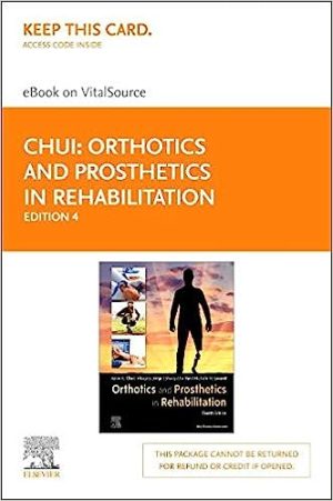 Orthotics and Prosthetics in Rehabilitation Elsevier eBook on VitalSource Retail Access Card
