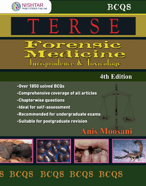 Terse Forensic Medicine & Toxicology MCQs 4th Ed