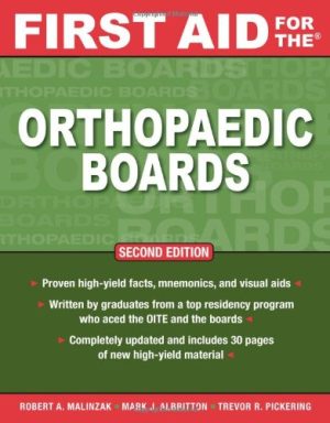 First Aid for the Orthopaedic Boards 2nd Edition