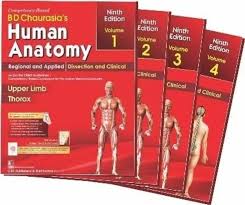BD Chaurasias Human Anatomy 9th Edition 4 Volume Set
