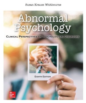Abnormal Psychology Clinical Perspectives On Psychological Disorders 8th Ed