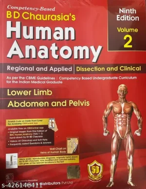 BD Chaurasias Human Anatomy 9th Edition Volumes 3 & 4 Regional and Applied Dissection and Clinical Head and Neck and Brain Neuroanatomy