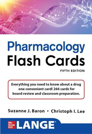 LANGE Pharmacology Flash Cards 5th Edition
