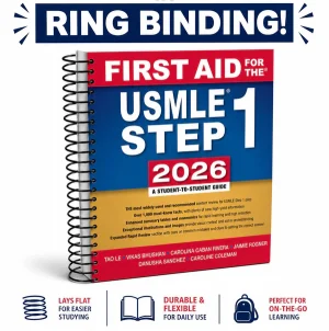 First Aid for the USMLE Step 1 2026 36th Edition Ring Binding